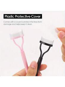 2pcs Eyelash Separator Tools Eyelash Brush Eyelash Comb Separator Definer Eyelash Comb For Combing And Separating Eyelashes,Makeup,Cheap,Room Decor,Vanity,Travel,Bedroom,Makeup Accessories