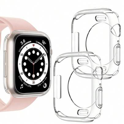 Capa Case de Silicone Bumber Para apple Smartwatch S10 46MM 38 40 41 42 44 45 49MM