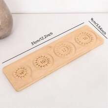 1PC Wooden Bracelet Necklace Design Plate, Multi Grid DIY Bracelet Necklace Plate, Craft Jewelry Dashboard, Bead Tray, Weaving Assistant, Bead String Handmade Plate