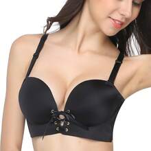 FallSweet Add Two Cups Bras Brassiere For Women Push Padded Unlined