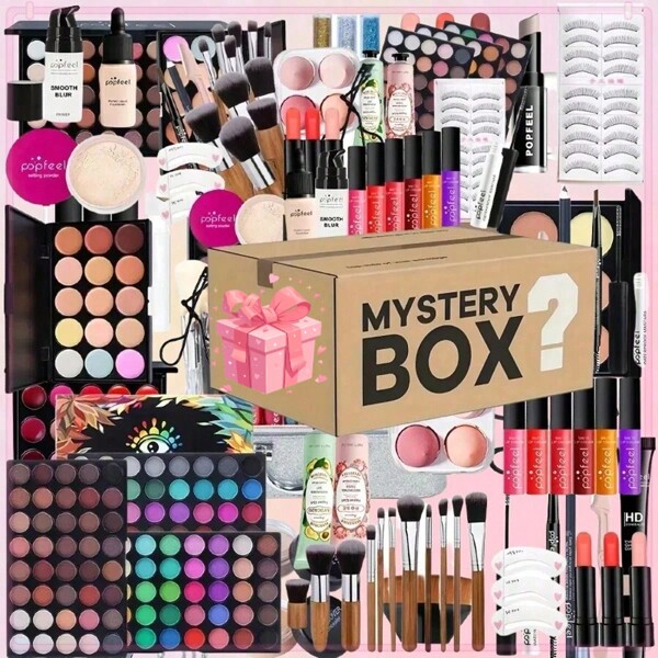 WRERTERUERTGEW  Random Mystery Lipstick Cosmetics Boxes, Surprise Gift Blind Boxes, Cosmetic Blind Boxes.Randomly Send One Of Them-All The Same Style,Diffirent Color