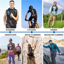 Running Hydration Vest Backpack With 2L Hydration Bladder, Lightweight Running Vest Women Men,Reflective Camel Hydration Water Backpack For Cycling Hiking Marathon(Backpack With 2L Water Bladder)
