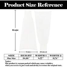 Kawaii Leg Warmers For Women, Y2K Harajuku Gyaru Style Socks, Lolita Gothic Cutecore Accessory - B 黑色粉紅色心形十字喇叭形 - 查看 8