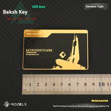 1 件 Delta Area - Baksheesh 钥匙卡 - 金属收藏卡 - 密码卡玩具道具 - 男性玩具 - 流行款式 - 节日礼物 - 生日礼物 - 完美礼物 - 复活节礼物 - 万圣节礼物 - 圣诞节礼物 - 儿童玩具 - 彩色 - 查看 3