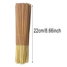 29/77/129/189pcs Sandalwood Incense Sticks, Natural Bamboo Stick Incense, Suitable For Temple, Worship, Meditation, Indoor & Outdoor Home Use - Purify The Mind, Purify The Air, Relax And Meditate