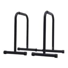 Portable Calisthenics Dip Station For Home Workouts - Adjustable Height, Compact Design, Durable Steel Construction, Ideal For Strength Training Anywhere - màu đen - Xem 9