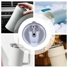 Replacement Lid For Tumblers 16oz 20oz 30oz Sealing Cup Lid Replacement Spill Proof Can Cover Leakproof Tumbler Accessories - 16oz - View 7