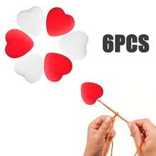 6-16pcs Silicone Heart-Shaped Knitting Needle Protectors, Knitting Accessories And Supplies For Beginners, DIY Crafts, Knitting And Crochet Tools, Needle Tip Covers In Lavender Purple, White, Grass Green, Cream, Rose Pink, Turquoise Blue - Multicolor - View 35