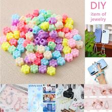 1 Pc 100pcs Acrylic DIY Beads Accessories For Key Rings And Handbags Stylish Cell Phone Accessories - Multicolor - View 11