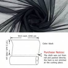 Outdoor Garden Universal Mosquito Netting Screen For Patio,Tulle Fabric For DIY, Polyester Mesh Bug Screen Gazebo Canopy Curtains For Deck, Patio And Garden, Hook And Loop Closure - Multicolor - View 14