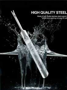 5-częściowy profesjonalny stalowy odpychacz do skórek, przyrząd do usuwania skórek, widelec do przycinania skórek, zalecenie dotyczące manicure, narzędzie do usuwania martwego naskórka, zadziorów i odcisków - klasa medyczna, łatwy w chwytaniu zestaw do pedicure z wklęsłą rączką i pudełkiem do przechowywania - zestaw narzędzi do manicure i pedicure dla dorosłych (mężczyzn i kobiet), prezenty dla rodziny, przyjaciół, ukochanych, na powrót do szkoły.