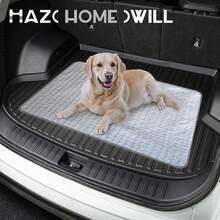 وسادة تبريد للحيوانات الأليفة من Hazowill للصيف، قابلة للطي، مبطنة لا تنزلق، وسادة تدفئة ، مناسبة للقطط والكلاب، متعددة الأحجام، لوازم الحيوانات الأليفة، للأريكة والسرير والسيارة، بتصميم بصمة القدم