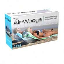 AW02 AirWedge Silla de Playa Inflable Relájate con la Comodidad del Aire Paquete de 2 - Transparente - Ver 7