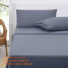Cozy King Polar Fleece Sheet Set With 36cm Wall And King Pillowcases In Slate Color