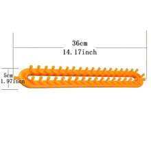 1 set Kit de métier à tricoter DIY, fabricant d'écharpe d'autotissage rectangulaire, outil d'artisanat de tricot fait main pour les pulls et les accessoires pour le cou, installation facile. 1 pièce Kit de tricotage au métier, métiers à tisser DIY, machine à tricoter les écharpes, accessoires de tissage. 1 set pour débutants, machine à tricoter à la main en plastique avec crochet, artisanat pour toutes les saisons, tricotage paresseux d'écharpe et serviette, facile à utiliser.