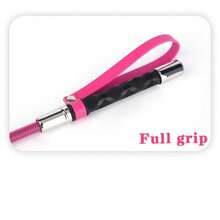 1pc Equestrian Whip Made Of PU Leather, Soft Equestrian Whip, Equestrian Training Aid With Non-Slip Braided Handle And Wrist Ring