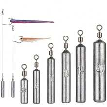 钓鱼铅坠模具管子弹铅坠金属夹具海钓装备工具 - 彩色 - 查看 2