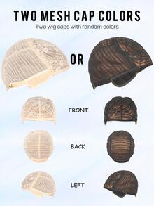 无胶短鲍勃精灵短发假发 - 真人发玫瑰网帽自然黑色，短发假发真人发精灵短发假发适合女性，无胶短鲍勃带刘海，万圣节，化装舞会全机器制造，玫瑰帽，中性风格适合作为女性礼物真人发精灵短发假发适合，中性风格适合个体适合所有种族，女士精灵短发假发