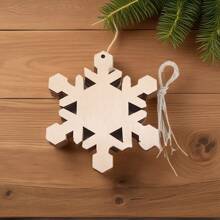 Rebanadas de madera decorativas con grafitis pintados a mano por estudiantes, diseñados según la Navidad, adornos creativos para fiestas, pequeños adornos de madera, útiles escolares, de vuelta a la escuela