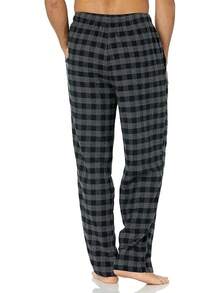 Essentials Men's Flannel Pajama Pant - Gris - Ver 3