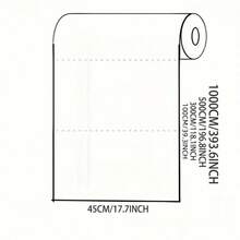 1 卷绿叶花朵自粘乙烯基壁纸 17.1 英寸 X 39.3/118.1/196.8 英寸可移除黄色花卉壁纸，可轻松 DIY 家居装饰，适用于卧室、客厅、橱柜、桌子和家具，高品质乙烯基材料，图案灵活，可搭配花卉墙面装饰墙纸、墙贴、房间装饰、厨房、客厅装饰