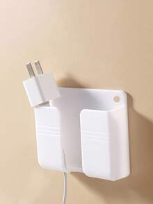 Wall-Mounted Mobile Phone Charging Rack, Adhesive Upper Layer Phone Charging Stand - Multicolor - View 3