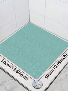 [防滑淋浴垫] 速干防滑 1 件淋浴垫，舒适浴室垫，纹理表面，易于清洁的淋浴地垫，1 厘米厚度，带排水孔的浴室防滑垫，快干 PVC 淋浴垫，适用于潮湿区域，淋浴房，防水且易于清洁，防滑淋浴垫，适用于入口通道防尘垫，返校浴室厨房装饰 - 彩色 - 查看 11