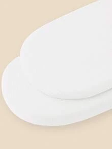 2 Packs Changing Pad Cover/Fitted Bassinet Sheets For Girls Boys, Ultra Soft Breathable , Baby Diaper Change Table Pad Covers/Breathable Baby Bassinet Sheets Fit For Baby Bassinets, Cradle, Moses Basket Oval Rectangle Pad/Mattress - White - View 2