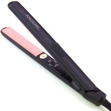 ANGENIL Chapinha de Cabelo Miniatura Titanium ANGELIL Pro Adequada para Cabelos Curtos. A Chapinha de Cabelo Miniatura de Voltagem Dupla tem 0,75 polegadas (aproximadamente 1,8 centímetros) de comprimento, com várias cores e pode ser usada tanto para cabelos lisos quanto cacheados. Bordas retas pequenas, silicone anti queimadura, 3 níveis (140°C - 160°C - 190°C)