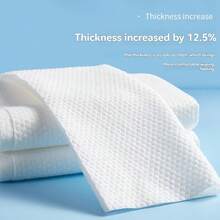 1/20/50/100片装一次性面巾，柔软吸水，浴室必备，迷你美容院毛巾（白色） - 彩色 - 查看 4