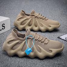 Men's Breathable Shoes Mesh Sports Shoes Couple Octopus Running Shoes Women Elegant Women's Shoes Sneakers Men - 450-1 Black - View 7