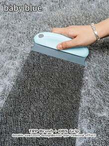 1pc Manual Portable Lint Remover, Clothes Fuzz Shaver For Removing Lint On Clothes, Sofa, Carpet, Blanket, Pet Hair