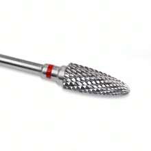 2pcs Professional Carbide Nail Drill Bits Sets With Case, 2 Packs Tungsten Safety Drill Bits Tech Cuticle Bit Fast Remove For Manicurist Nail Salon Manicure Pedicure Gel Polishing