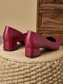 MonaNise 女士时尚尖头一脚蹬高跟鞋，绿松石色石纹，杏色鞋跟，适合度假、旅行、休闲装、户外，复古风格，红色、黄色、黑色，高 5 厘米