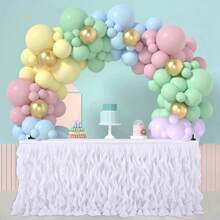 1 Set Table Balloon Arch Kit,Balloon Arch Stand Frame For Different Table Sizes For Birthday Graduation Wedding And Party Decoraitons