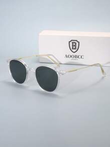 1pc Multi-Color Fashion Glasses For Men, Suitable For Daily Use, Driving, Travel, Casual, Vacation, Outdoor Sports & Daily Wear, Minimalist & Elegant Design