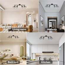 Retro Iron Pendant Light, Rotatable Ceiling Lamp, E27/E14 Bulb, Suitable For Living Room, Dining Room, Bedroom, Kitchen, Hallway, Coffee Shop, Art Gallery, 85-265V - Rotatable Iron Cage Chandelier - View 6