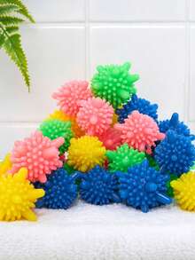 3/6pcs Pet Hair Remover For Laundry, Washing Machine Hair Catcher, Dryer Balls For Clothing Dog Cat Pet Fur Remover (Orange+Blue) - View 9