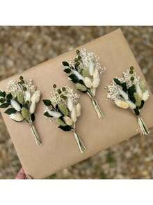 迷你干花花束，花瓶装饰迷你干花，节日礼物，花瓶插花，婚礼中心装饰，DIY鲜花，波西米亚风迷你花束，秋季装饰