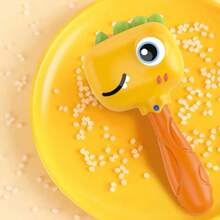 1 Stück Babyrassel Maracas Spielzeug - geeignet für Lernspielzeug in der frühen Kindheit, kann Griffstärke und Motorik fördern, auditive und visuelle Entwicklung anregen, Eltern-Kind-Interaktion, frühe Bildung, Greifen und Kopfheben Übung, ideales Sensorikspielzeug, Geburtstags- und Feiertagsgeschenk