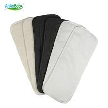 2/6pcs Reusable Cloth Diaper Inserts, Highly Absorbent Cloth Diaper Pads To Use With Cloth Diapers - Multicolor - View 4