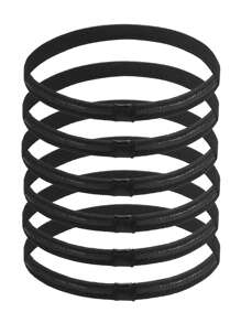 Multiple Use Thin Headbands For Women Men Elastic Stretchy Skinny Headbands Sports Hair Bands With Silicone For Woman Man Girls Boys Teen