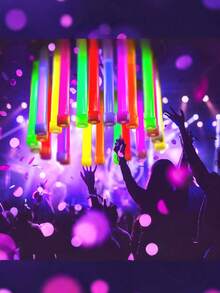 20 قطعة من عصي الإضاءة لحفلات الأعراس والمناسبات، مناسبة للمراهقين والبالغين - عصي إضاءة بحجم 4 بوصة، هدايا الحفلات، ديكورات الحفلات، تضيء لمدة 8-12 ساعة، ألوان نيون، ديكورات الحفلات، عصي إضاءة لحفلات الزفاف، ألوان أكثر إشراقًا، مثالية للحفلات والبارات والنوادي الليلية وغيرها