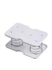 Plastic Spring Paper Towel Holder, Automatic Pop-Up Napkin Dispenser, Creative Elastic Paper Towel Box Rack, Suitable For Home And Restaurant, 12cm Elastic Paper Towel Dispenser - White - View 11