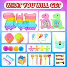 266pcs Party Favors For Kids, Christmas Fidget Toys Pack, Birthday Toys, Prize Box, Goodie Bag Stuffers,Carnival Prizes - màu sắc - Xem 6