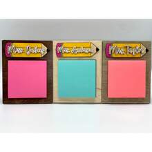 个性化教师记事本收纳盒礼品 | 定制教师姓名礼品 | 学生送老师的礼物 | 教师礼物 | 年末教师节礼物，定制教师礼物，适合返校季、教师节和学期末，实用且具有纪念意义的定制文具，教师节礼物，家居用品，装饰家居，纪念品，可重复使用，可爱，高品质，家居用品，2026 年系列 - 教師便利貼 - 查看 6