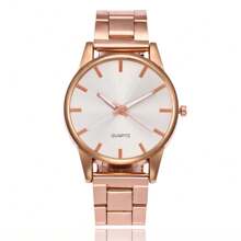 1/2/3/4/7 Stücke - Luxus Damen Quarz Uhr, Damen Edelstahl Ultradünn Mode Uhr, rundes Ziffernblatt, elegant und modisch, passend zu Alltagskleidung, vielseitige Damen Uhr für verschiedene Anlässe geeignet.