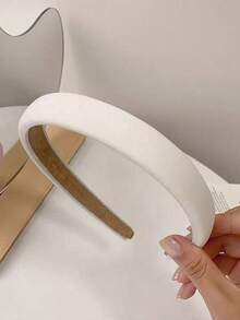 7pcs Women's Accessories Including Headbands, Hairpieces, Decorative Versatile Summer Headwear And Styling Items, Hair Band, Hair Hoop ,Hairband For Women Head Accessories Beauty Home Hair Accessories - [Champagne Pleats + White Pleats]7pcs/6171542 - View 3