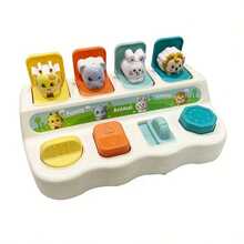 Interactive Pop-Up Switch Box, Hidden Button Switch Puzzle Box, Logic Thinking Development Toy, Surprise Switch Box, Early Education Toy For Infants And Toddlers, Holiday Birthday Gift - Multicolor - View 9