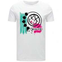 Adult T-Shirt With The Cover Of The Blink 182 Album, Pop Music Band
